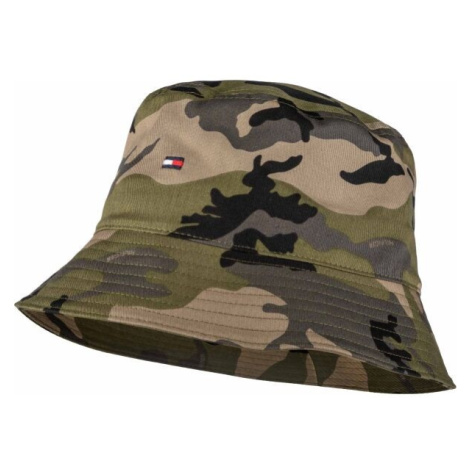 Tommy Hilfiger FLAG BUCKET HAT Pánsky klobúk, khaki, veľkosť