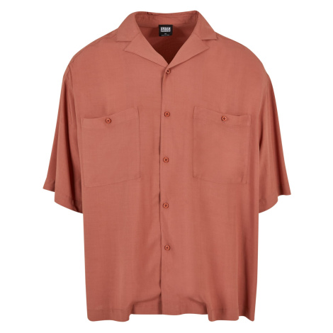 Oversized Terracotta Recreational Shirt Urban Classics
