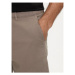 Boss Bavlnené šortky Chino-Slim-Shorts 50513035 Hnedá Slim Fit