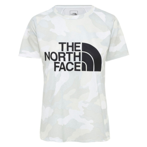 The North Face W Grap Play Hard slim S/S - Dámske - Tričko The North Face - Biele - NF0A3YHKHL3