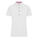 James&amp;Nicholson Dámska polokošeľa JN715 White