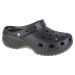 Čierne dámske šľapky Crocs Classic Platform Clog 206750-001