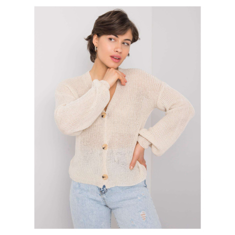 Pletený sveter na gombíky