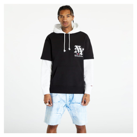 TOMMY JEANS Relaxed Ny Grunge Hoodie Black Tommy Hilfiger