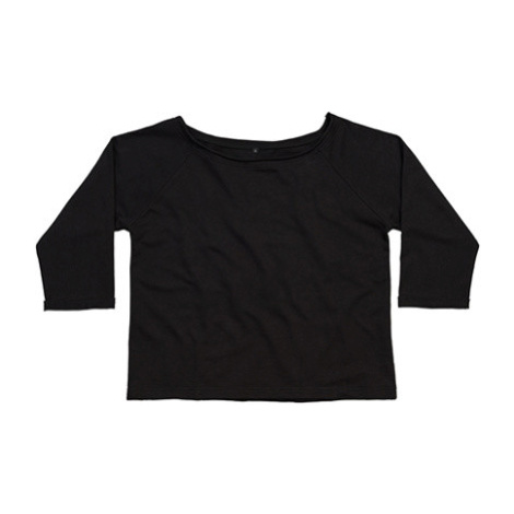 Mantis Dámske tričko s 3/4 rukávom z organickej bavlny P128 Black