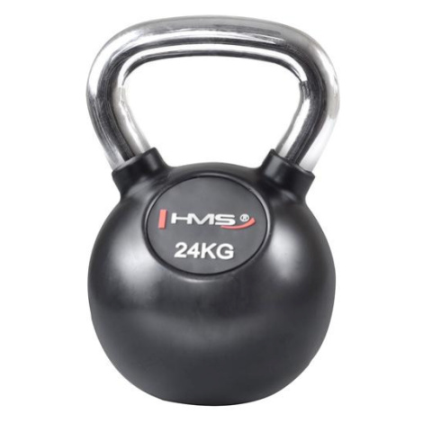 Vinylový kettlebell s chromovaným úchopem HMS KGC 24 kg