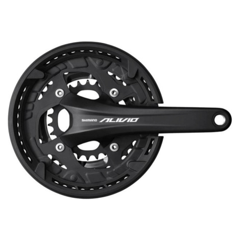 SHIMANO kľuky s prevodníkom - ALIVIO M4060 175mm 48/36/26 - čierna