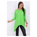 Oversize blouse light green