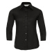 Russell Dámska košeľa s 3/4 rukávom R-946F-0 Black