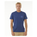 Rip Curl STAPLE TEE Washed Navy T-shirt