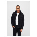 Cradock Denim Sweat Jacket Black/Black