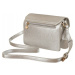 LuluCastagnette strieborná malá crossbody kabelka VENANCE