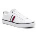 Tommy Hilfiger Tenisky Th Hi Vulc Low Stripes Mesh FM0FM04946 Biela