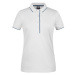 James&amp;Nicholson Dámska polokošeľa JN727 White