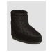 Dámske čierne Zimné Topánky Moon Boot Resort Icon Low Nolace Quilted