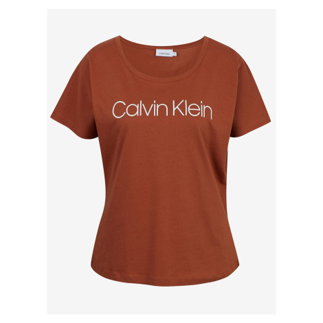 Tričko Core Logo Open Neck Calvin Klein Jeans