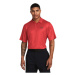 Pánske golfové polo tričko s krátkym rukávom UNDER ARMOUR UA Perf 3.0 Printed Polo-RED