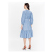 Lauren Ralph Lauren Džínsové šaty 250889365 Modrá Regular Fit