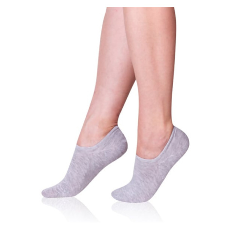 Bellinda BAMBUS SNEAKER SOCKS - Unisex ponožky invisible - sivá