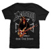 Lemmy tričko Iron Cross Stone Deaf Forever Čierna