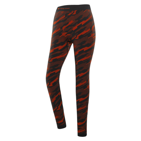 Men's functional underwear - ALPINE PRO CALON spicy orange pants