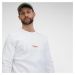 Mikina GAP Crewneck Logo Sweatshirt White000