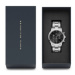 Daniel Wellington Hodinky Iconic Chronograph Link Onyx DW00100645 Strieborná