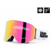HORSEFEATHERS Okuliare na snowboard Edmond - white/mirror pink WHITE