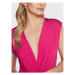 Blugirl Blumarine Večerné šaty RA3066-J6634 Ružová Regular Fit