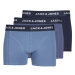 Jack&Jones Súprava 3 kusov boxeriek Alaska 12251471 Modrá