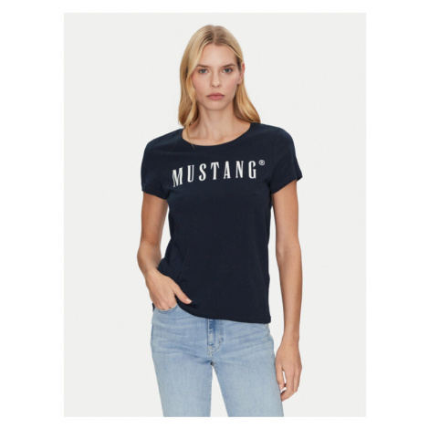 Mustang Tričko Alma 1013933 Tmavomodrá Regular Fit
