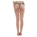 Dámske plavky spodný diel brazilky FUNDANGO Madison High Cut Bottoms-903-black injun