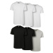 Basic T-shirt 6-pack wht/wht/wht/blk/blk/gry