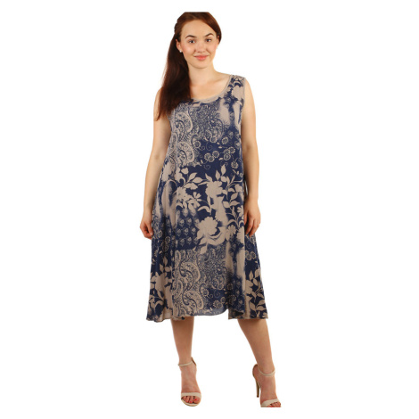 Dlhé letné kvetinové šaty