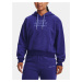 Under Armour Sweatshirt Essential Script Hoodie-BLU - Women