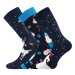 Boma Vánoční Unisex ponožky - 3 páry BM000002060300100150 mix D