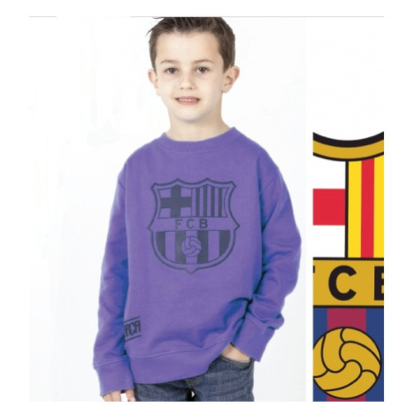 Chlapčenská bavlnená mikina FC BARCELONA Violet (BC06532)