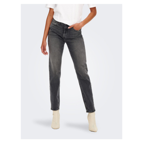 Grey straight fit jeans ONLY Emily - Women