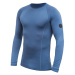 SENSOR MERINO AIR pánske tričko dl.rukáv riviera blue