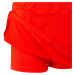 Dievčenská sukňa na pozemný hokej FH500 červená