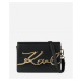 Kabelka Karl Lagerfeld K/Signature Md Shoulderbag Čierna