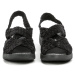 Rock Spring MINILY čierna gumičkova obuv na kline