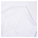 Botas Triko Oversize White tričko s krátkym rukávom bavlnené biele
