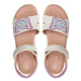 Geox Sandále J Sandal Haiti Girl J458ZA 000BC C1364 D Biela