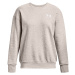 Mikina Under Armour Essential Fleece Crew Ghost Gray Light Heather