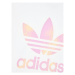 Adidas Každodenné šaty Graphic Logo HK2935 Biela Relaxed Fit