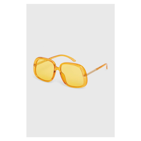 Slnečné okuliare Jeepers Peepers žltá farba