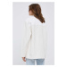 Bavlnená košeľa Pepe Jeans River Stripe dámska, biela farba, voľný strih, s klasickým golierom