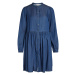 VILA Košeľové šaty 'Bista'  modrá denim