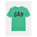 Gap Tričko 885814-02 Zelená Regular Fit